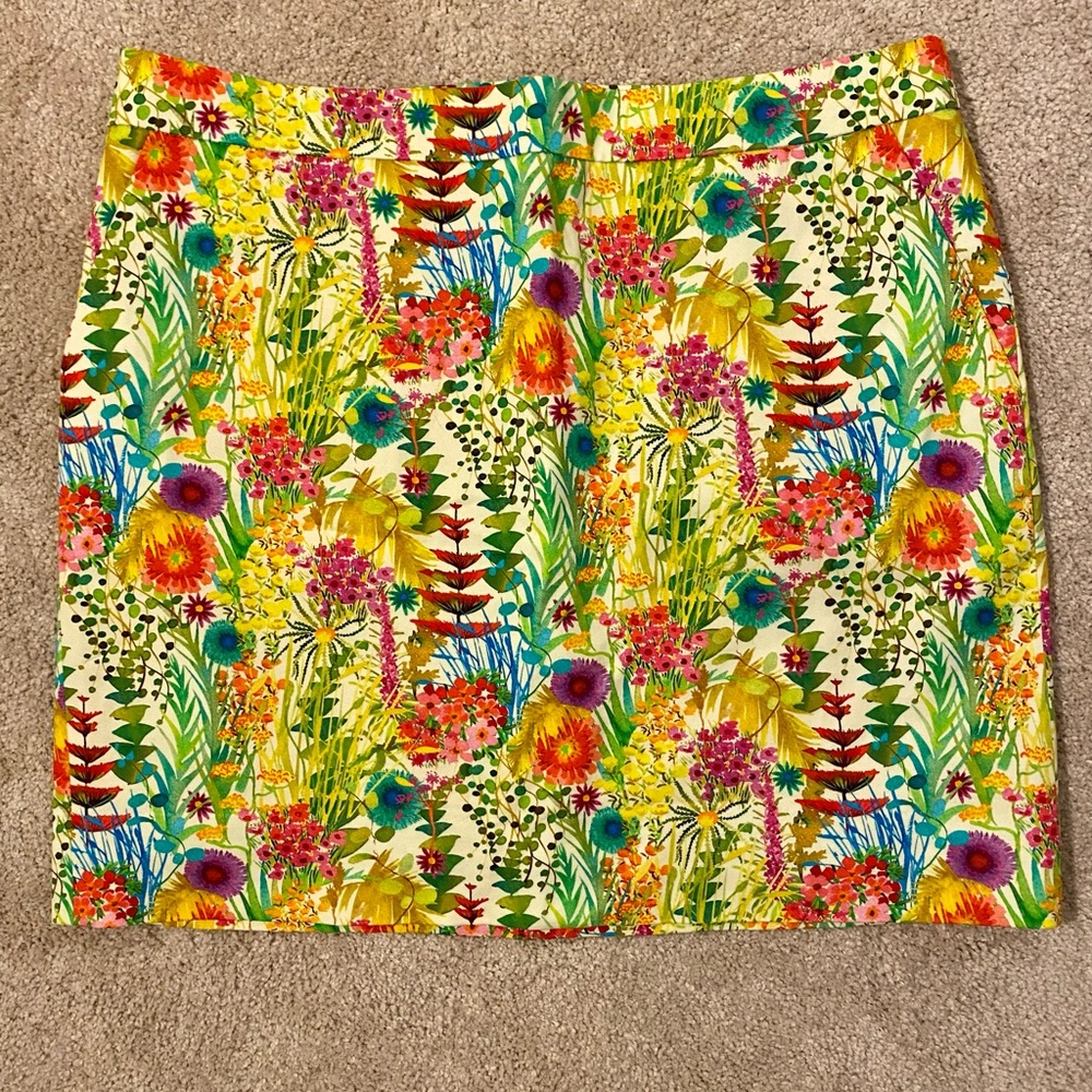 Liberty Art Fabrics for J. Crew Tresco Tana Lawn print skirt